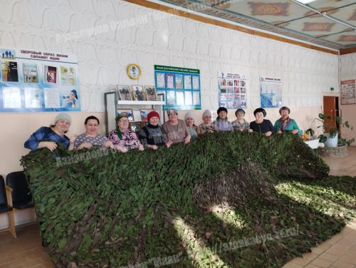Ихлас күңелдән солдатларыбызга зур ярдәм