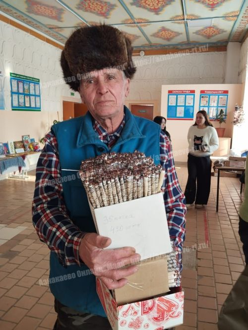 Ихлас күңелдән солдатларыбызга зур ярдәм