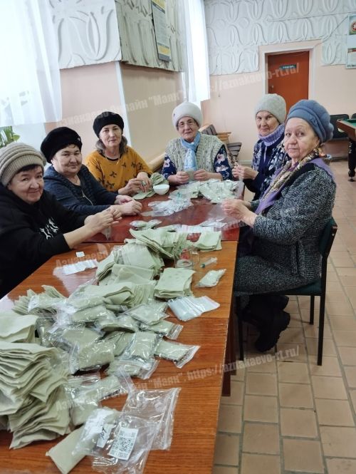 Ихлас күңелдән солдатларыбызга зур ярдәм
