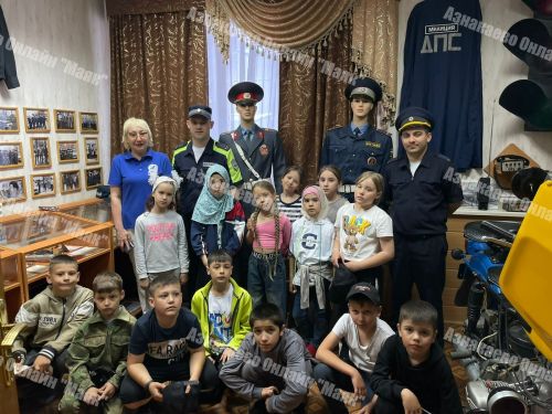 Азнакай укучылары Дәүләт автоинспекциясе бүлекчәсе музеенда булдылар