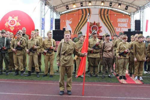 Азнакай шәһәрендә Җиңү көне тантана итә