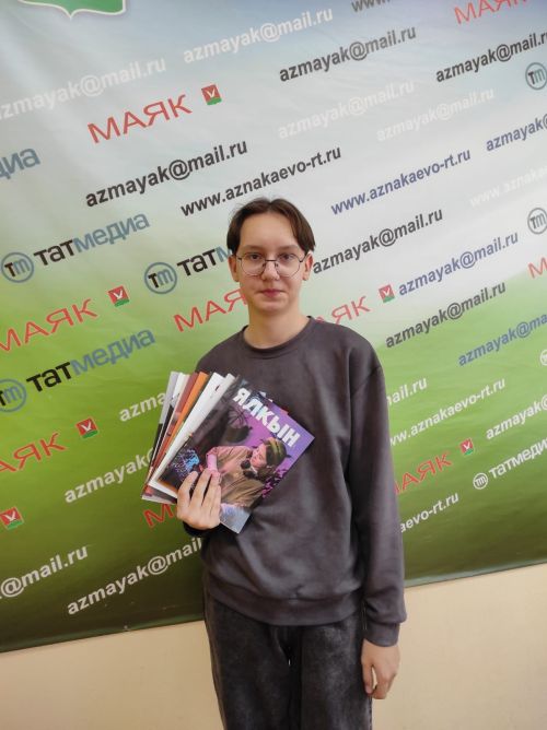 У нас в гостях – призер республиканского фестиваля молодежной прессы