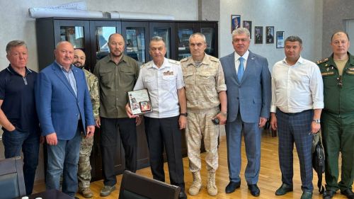 Делегация Татарстана посетила Новороссийскую военно-морскую базу в честь её 85-летия