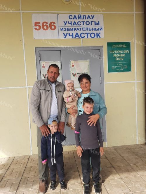 Татшуган авылында сайлау күтәренке рухта бара