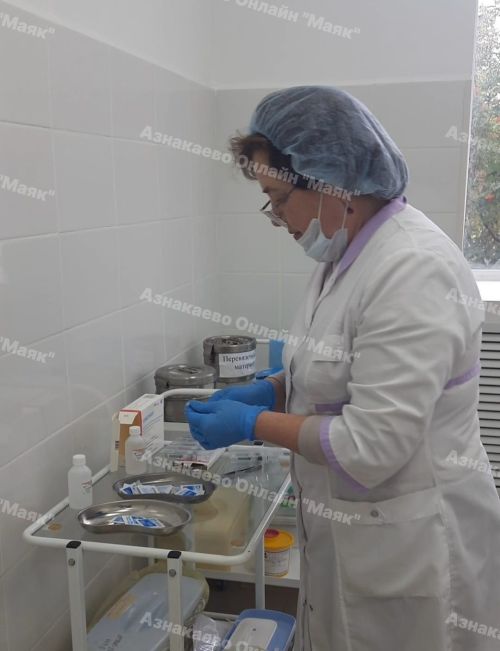 Азнакайда сайлау участокларында гриппка каршы вакцинация пунктлары эшли