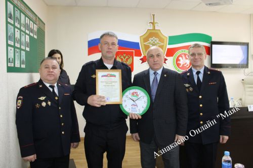 Азнакай полициясе узган елга йомгак ясады