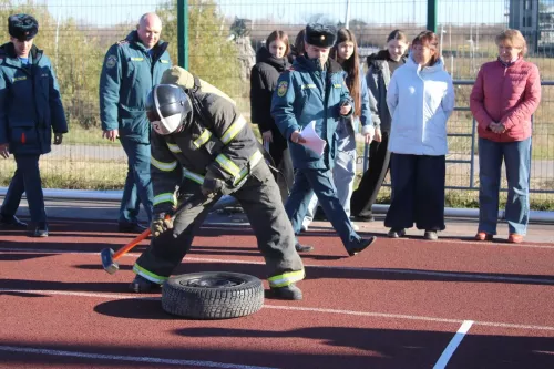 В Азнакаево определили лучших в пожарном многоборье!