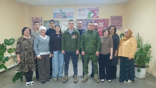 Урманай халкы махсус хәрби операциядән ялга кайткан егетләр белән очрашты