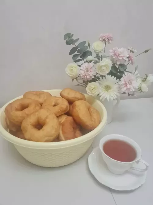 Ләйсән Камиловадан кабартма (пончик) рецепты