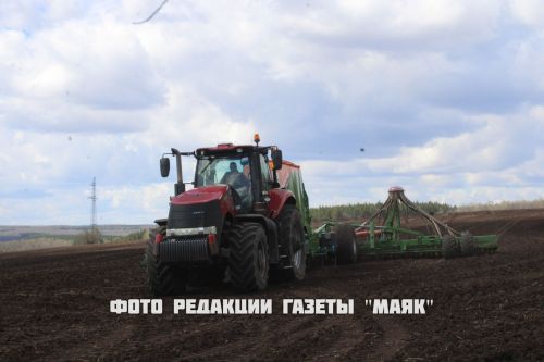 Азнакай районы басуларында язгы кыр эшләре гөрләп бара