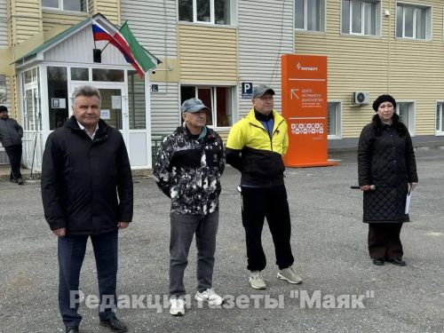 В поселке Актюбинский прошла легкоатлетическая эстафета между школами