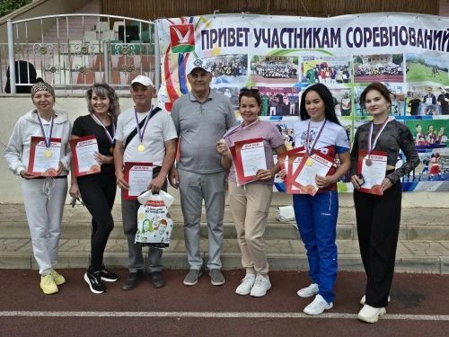 В Азнакаево прошёл Спортивный фестиваль, посвящённый 81-й годовщине Великой Победы