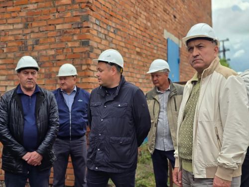 Ход строительства котельной в Азнакаево проверил первый заместитель министра ЖКХ Республики Татарстан