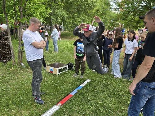 В парке «Тарсус» дети сдали нормативы ГТО