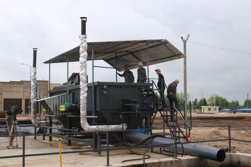Азнакайда нефть калдыкларыннан ягулык җитештерәләр
