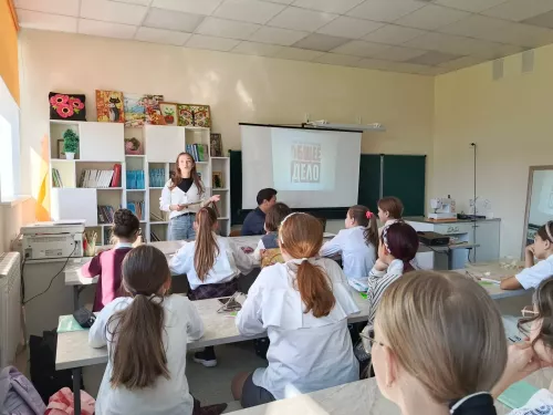 Говорим о трезвости и здоровье: лекция‑беседа в школе № 7 Азнакаево