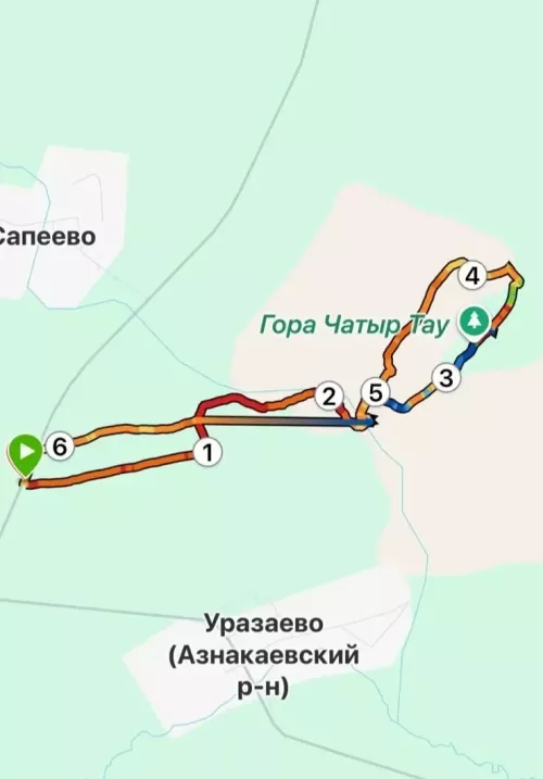 Азнакаевские «Беганутые» покорили Чатыр-Тау