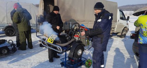 В Азнакаево прошли IV открытые зимние соревнования на Кубок главы района по картингу