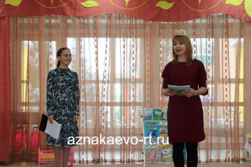 Азнакаевские поэтессы побывали в гостях в детском саду “Салават күпере”