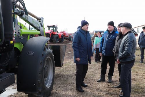 В Азнакаевском районе проверили готовность техники к весеннему севу