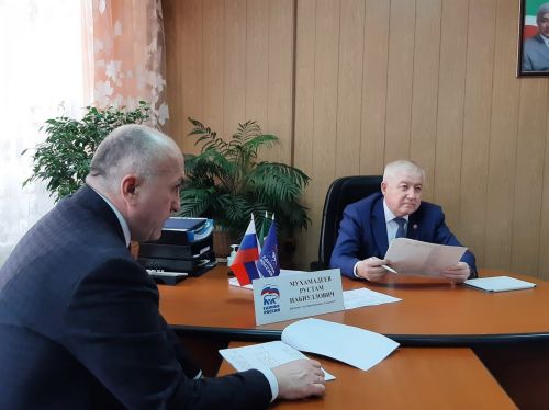 В Азнакаево состоялся прием депутата