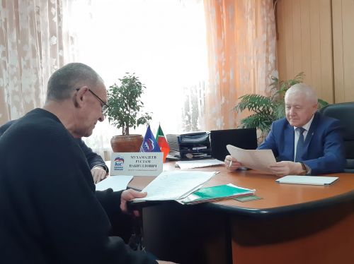 В Азнакаево состоялся прием депутата