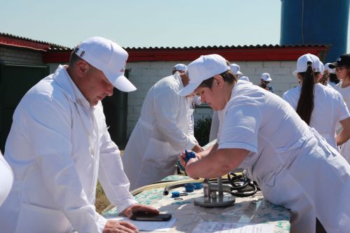В Азнакаево соревновались доярки и технологи