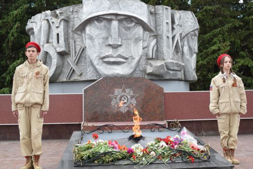 Азнакаевцы на страже памяти
