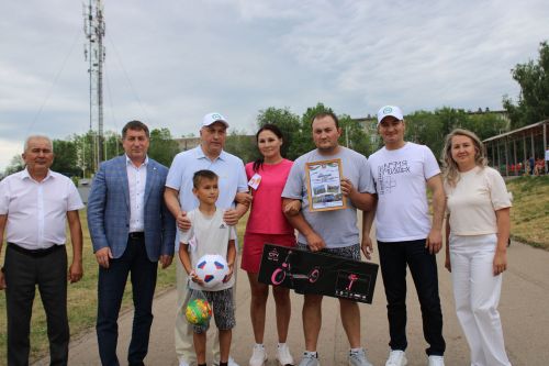 В Азнакаево соревновались самые дружные спортивные семьи