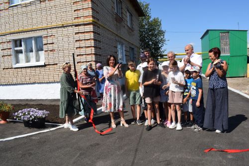 В селе Тумутук обновляются дворы