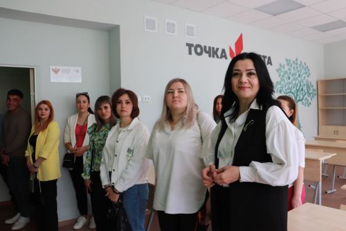 Азнакайда унбишенче “Үсеш ноктасы” үзәге ачылды