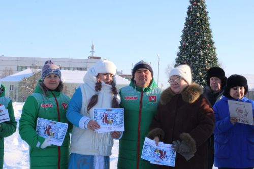 В Азнакаево прошел конкурс креативных саней