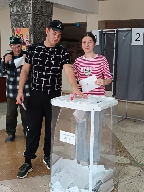 Голосуем все семьей