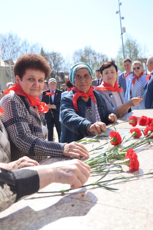 В Азнакаево почтили память Владимира Ильича Ленина