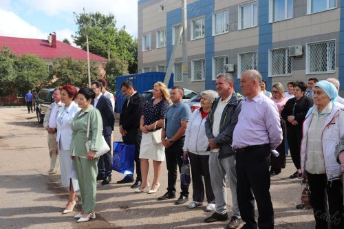 Сегодня состоялось торжественное открытие Кадрового центра, после капитального ремонта