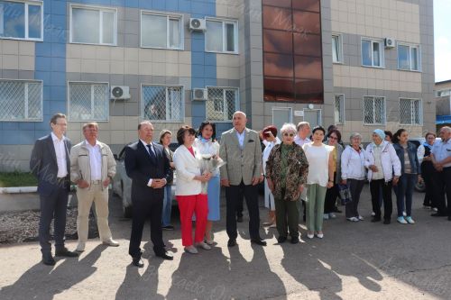 Сегодня состоялось торжественное открытие Кадрового центра, после капитального ремонта