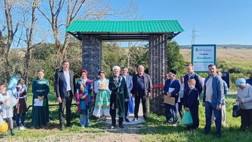 Торжественное открытие родника "Был-был" в Актюбе