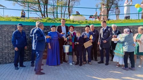 Торжественное открытие родника "Был-был" в Актюбе