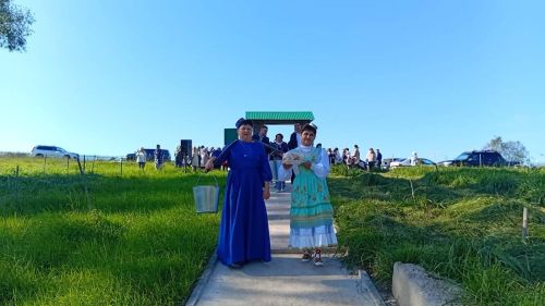 Торжественное открытие родника "Был-был" в Актюбе