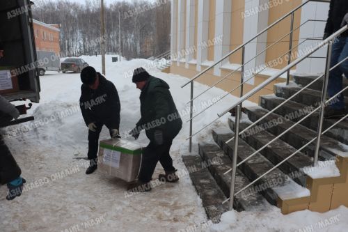 Ир-егетләребезгә гуманитар ярдәм озатылды