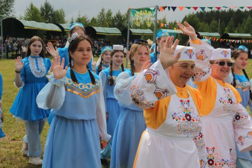 Сабантуеның матур мизгелләре