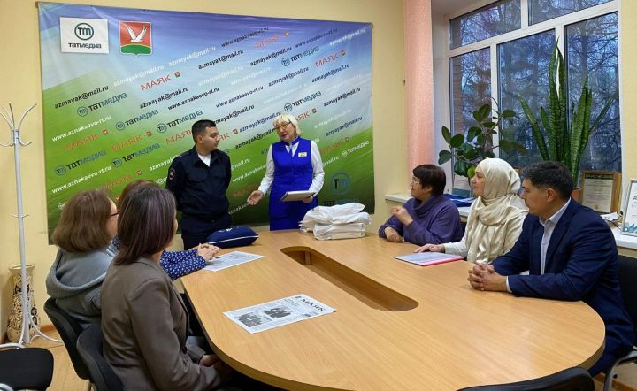 Азнакайда “Ышаныч һәм хәвефсезлек” бәйгесе җиңүчеләрен бүләкләделәр