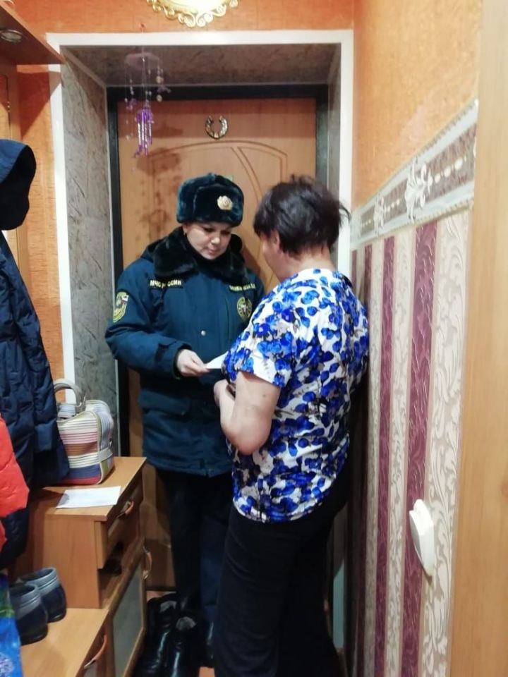 В Азнакаевском районе проводится пожарно-профилактическая операция «Жилище»