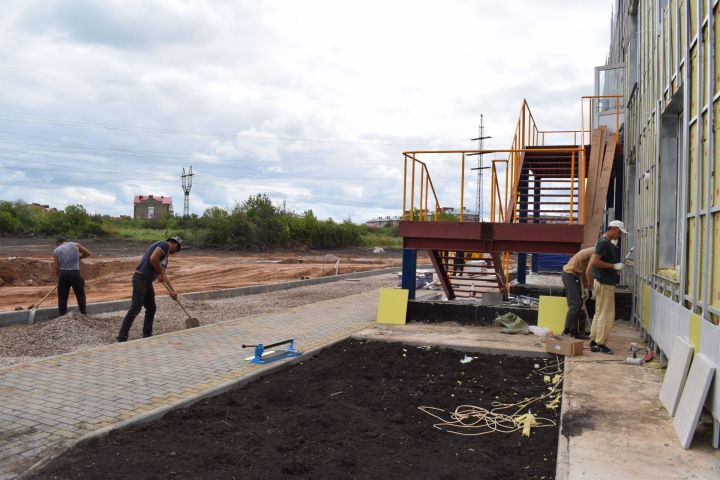 В Азнакаево новый детский сад откроется 1 сентября