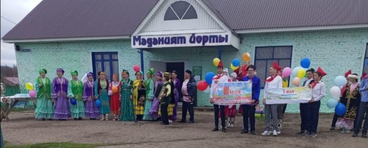 Как отмечают Первомай в поселке 1 Мая Азнакаевского района?