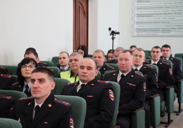 В Азнакаевской полиции подвели итоги прошедшего года