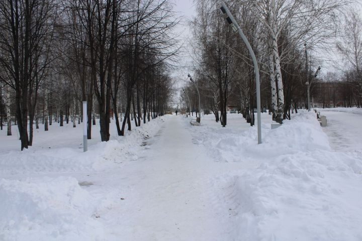 Умеренные морозы сохранятся в Азнакаево до конца недели