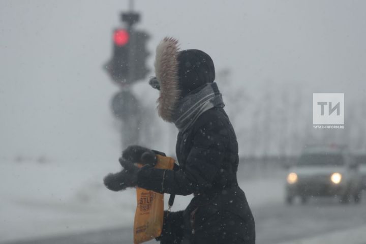 В Татарстане объявили новое штормовое предупреждение, ожидается до 41 градуса мороза