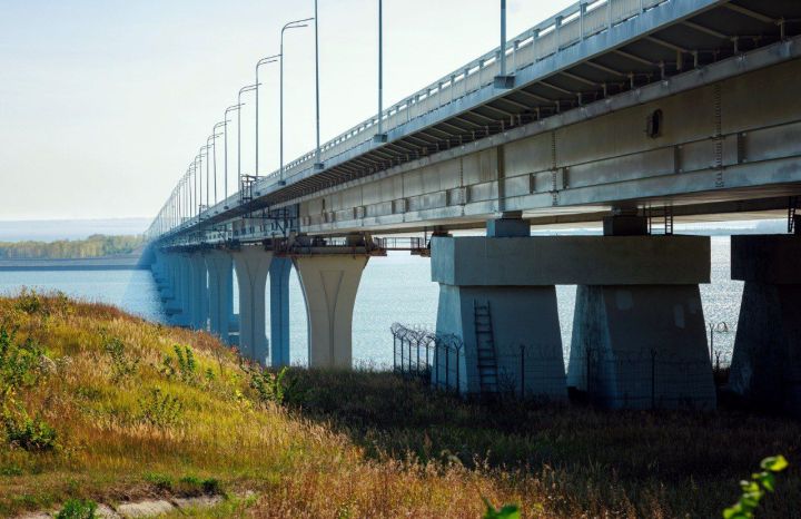 В Татарстане отремонтировали мост через Каму на трассе  Р-239 Казань – Оренбург