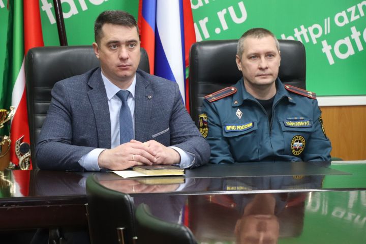 Заседание Комиссии по предупреждению и ликвидации чрезвычайных ситуаций и обеспечению пожарной безопасности Республики Татарстан